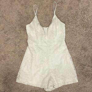White Romper